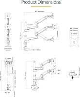 StarTech.com Desk Mount Monitor Arm (VESA 75/100)