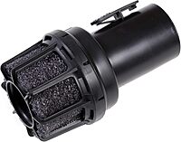 RIDGID 16-Gallon Stainless Steel Wet/Dry Vacuum with Cart, 6.5 Peak HP Motor & 2-1/2-Inch Diffuser Attachment Vacuum