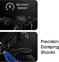 LUCKYLIANG DS01 Electric Bike for Adults – 500W (750W Peak) Motor, 48V 13Ah Battery, 45KM/H Max Speed, 35–45KM Range, 26″ Carbon Steel Frame, Dual Disc Brakes, 7-Speed Shimano Gear, Front