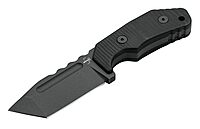 BÖKER PLUS Little Dvalin Fixed Blade EDC Knife - D2 Tanto - G10 - Kydex Sheath