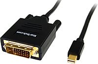 StarTech.com 6 ft Mini DisplayPort to DVI Cable - M/M - MDP to DVI Cable - MiniDP to DVI