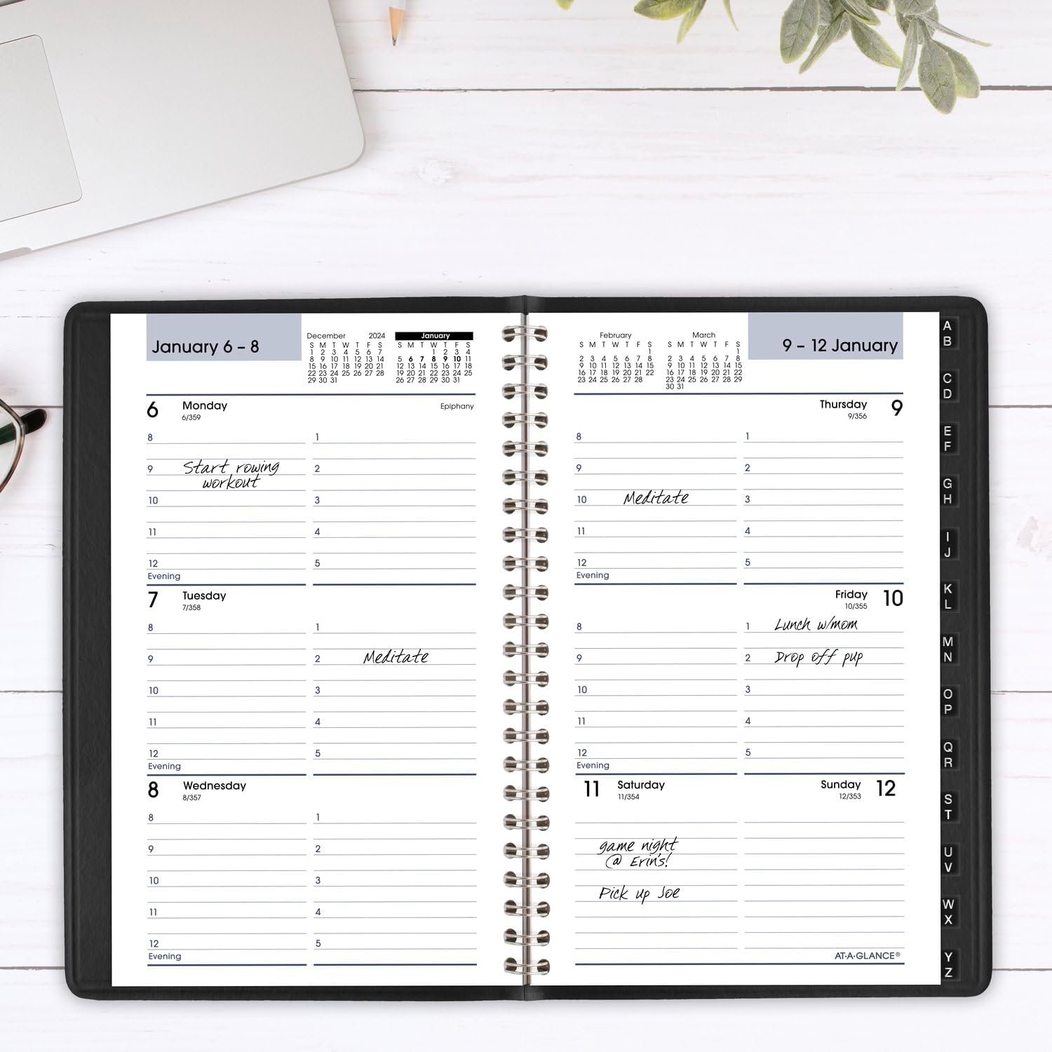 AT-A-GLANCE DayMinder Weekly Appointment Book Planner