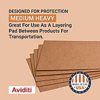 AVIDITI Corrugated Cardboard Sheets 24" x 60" (5 Pack) Large Card Board for Layer Separation Packaging Mailing Shipping Packing, and Protecting Products from Forklift Damage - 5 Pack 24x60
