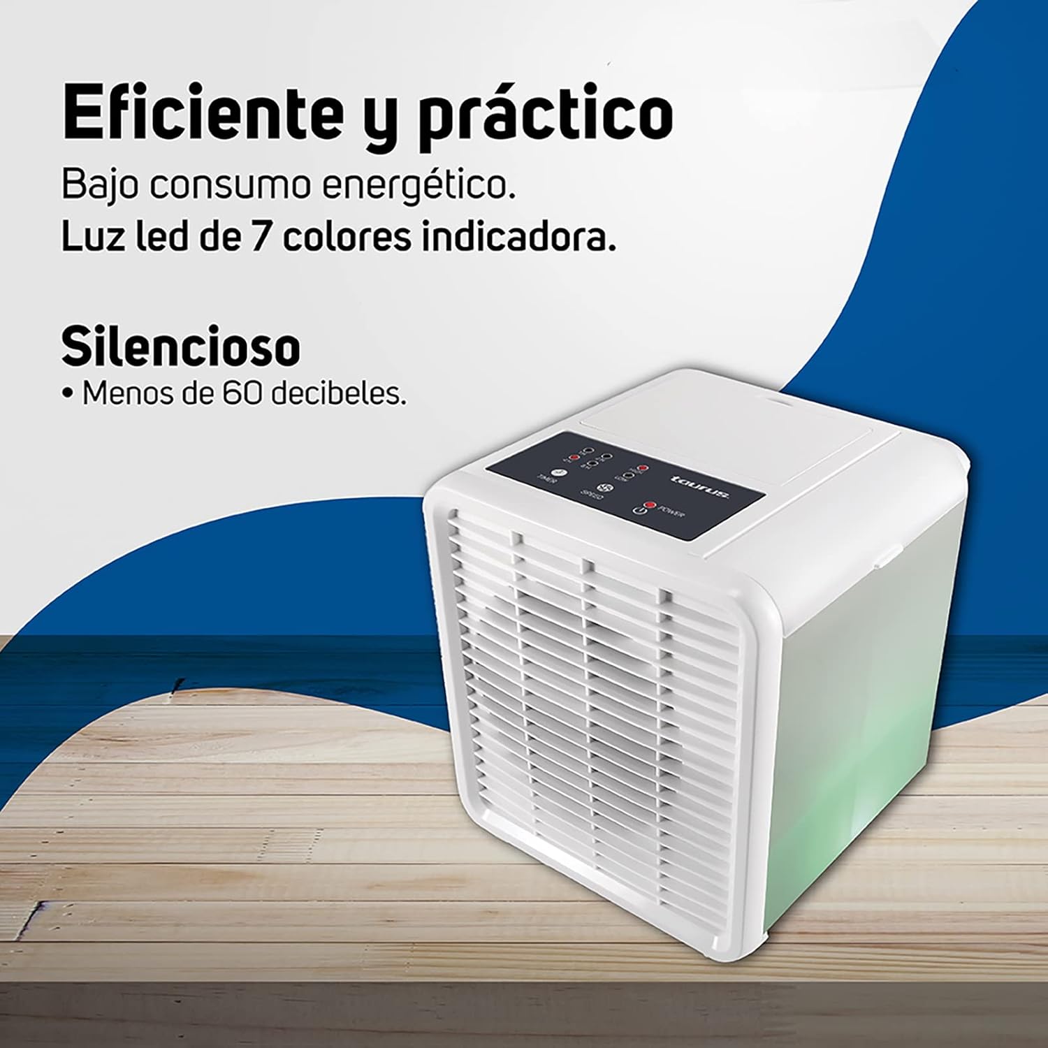 Enfriador Evaporativo de Aire portátil | 3 en 1