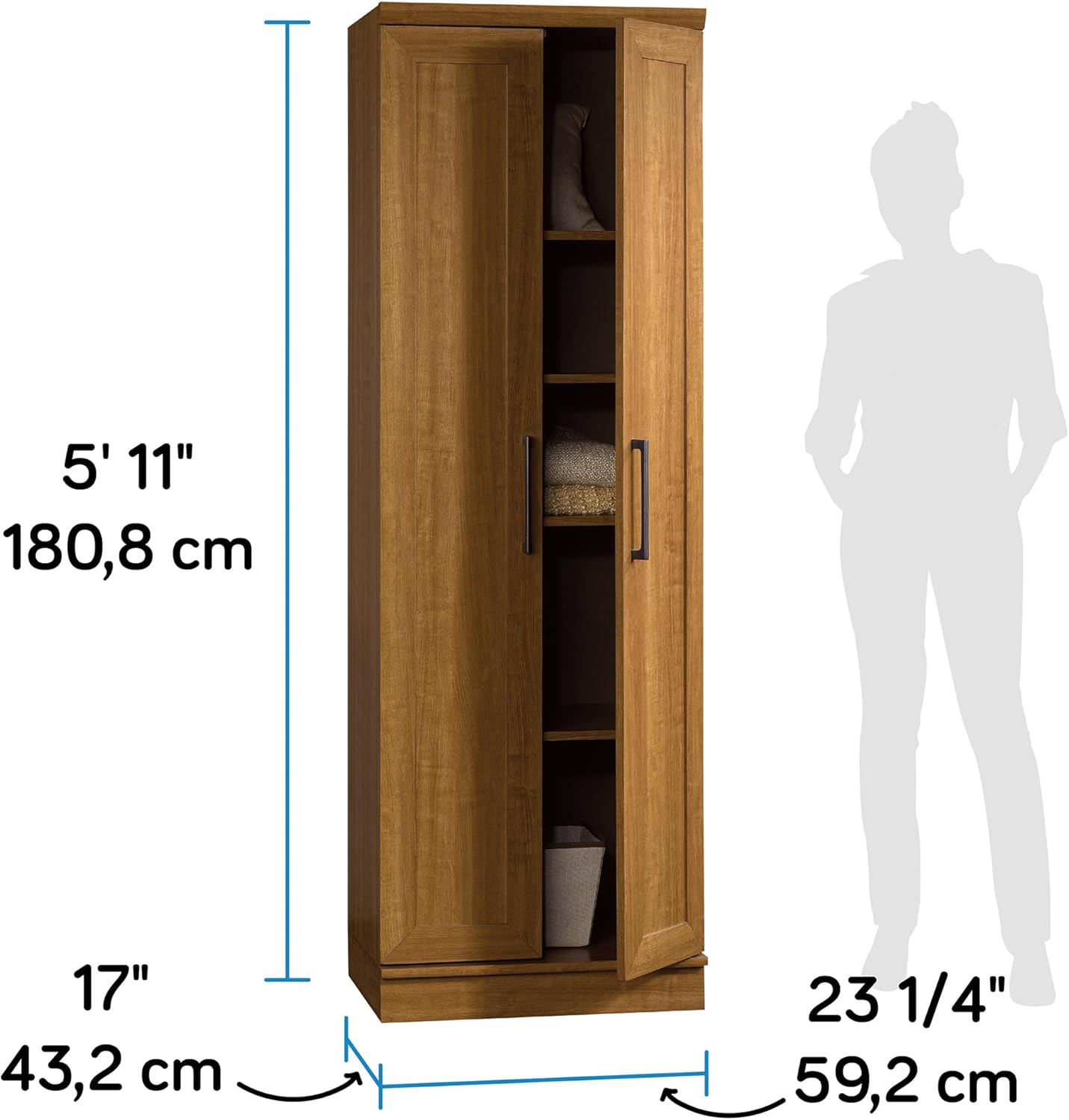 Sauder HomePlus Narrow Storage Cabinet