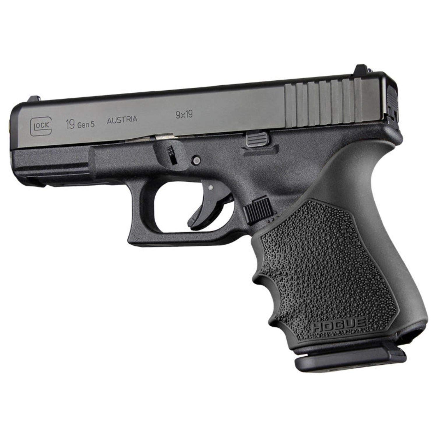 Hogue HandAll Beavertail Rubber Grip Sleeve for Glock and SIG SAUER Pistols