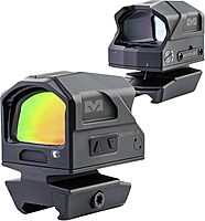 Meprolight MCO PRO 2/68 MOA Reflex Sight, 10 Day/2 NV Brightness, Shake Awake, IP67 Waterproof, 25,000+ Hour Battery, MIL-STD-1913 Mount (901142372)