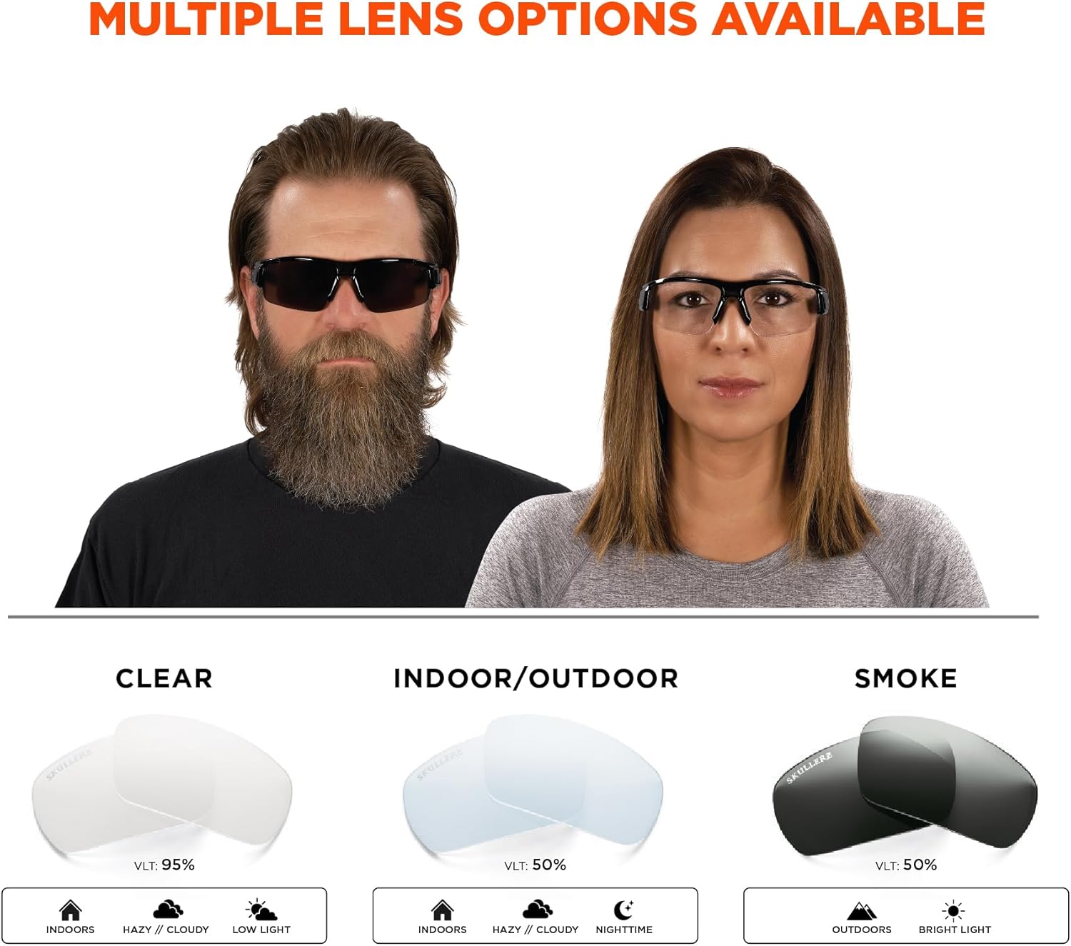 Ergodyne Skullerz DAGR Anti-Fog Safety Glasses