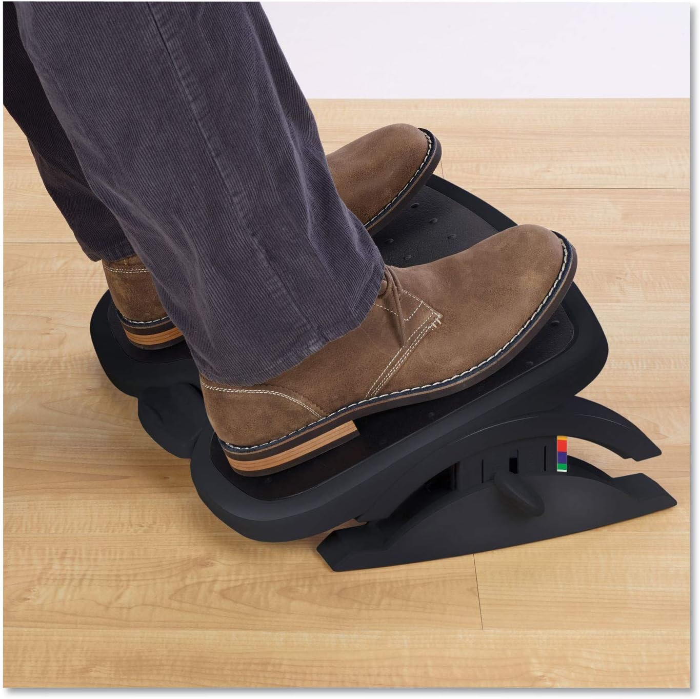 Kensington SoleMate Plus Adjustable Footrest with SmartFit System - Black