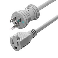 StarTech.com Green Dot Hospital-Grade Power Cords and Extension Cords (NEMA 5-15P to C13 / 5-15R)