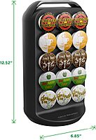 MIND READER Single-Serve Coffee Pod Carousel Countertop Organizer