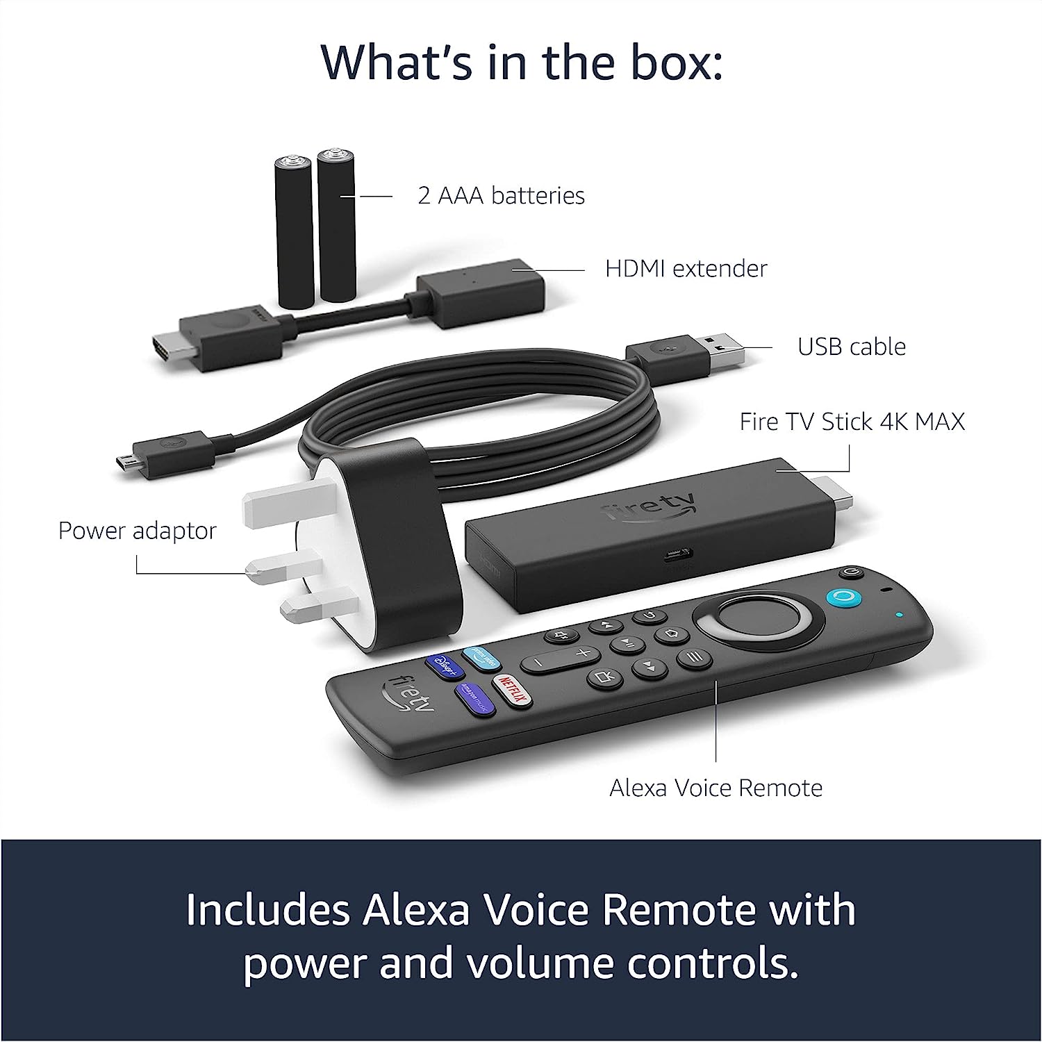 Amazon Fire TV Stick 4K Ultra HD With Alexa Voice Remote