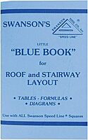 SWANSON Tool Co S0101 7 Inch Speed Square, Blue 7" Speed Square