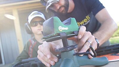 CALDWELL Filled Universal Front Rest Bag with Hook and Loop Straps