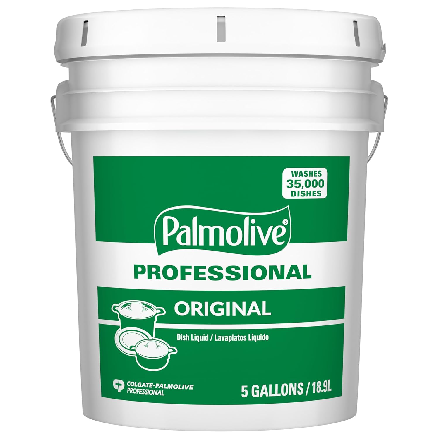 PALMOLIVE Professional Dishwashing Liquid, Dish Soap, Dish Liquid Soap, Phosphate Free, pH Balanced, Dishwasher Cleaner