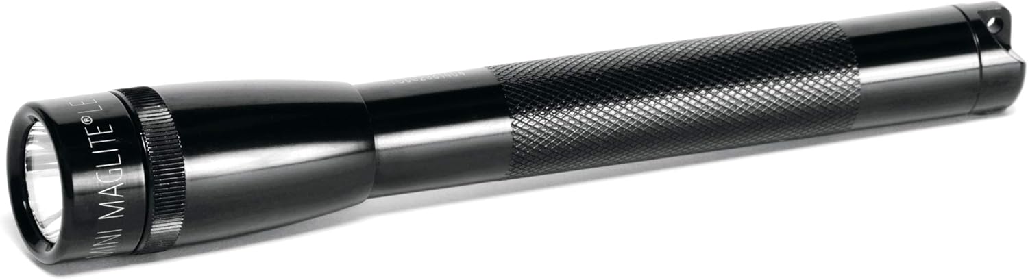 MAG-LITE Mini PRO LED 2-Cell AA Flashlight with Holster