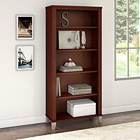 Bush Furniture Somerset Tall 5 Shelf Bookcase