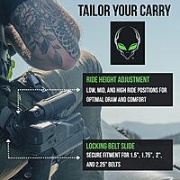 ALIEN GEAR Rapid Force Dynamic Drop Leg Holster Platform
