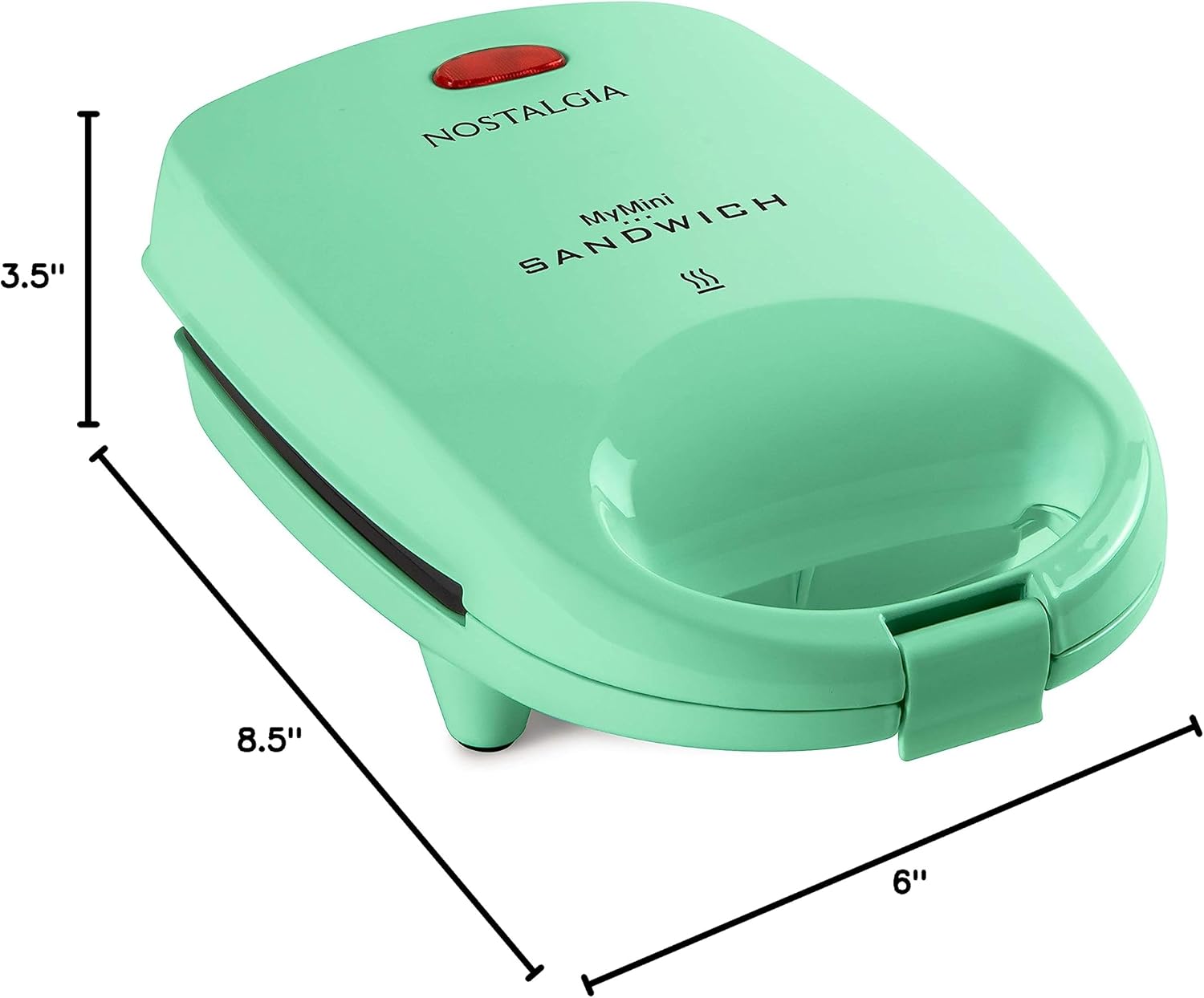 Nostalgia MyMini Personal Sandwich Maker & Electric Skillet