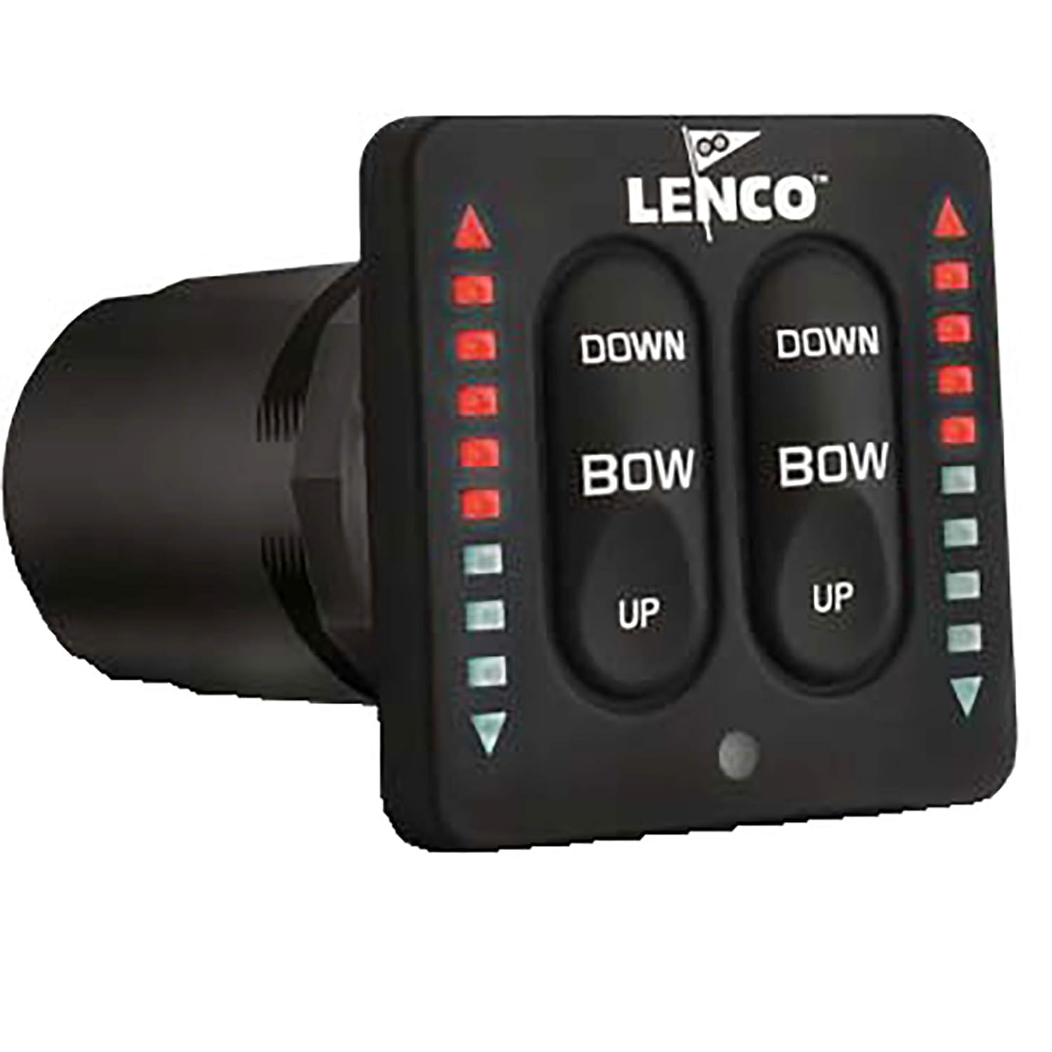 LENCO MARINE LED Indicator Integrated Tactile Switch Kit + Actuator Mounting Bracket Switch Kit + Bracket KIT