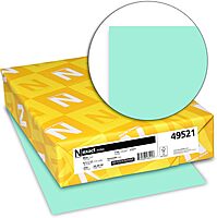 Neenah Paper Exact Index Card Stock, 110 lb Index Weight, 8.5 x 11, Blue, 250/Pack