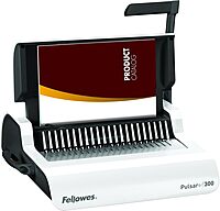 Fellowes Pulsar+ Comb Binding Machine (Model 5006801) — 300-Sheet Capacity