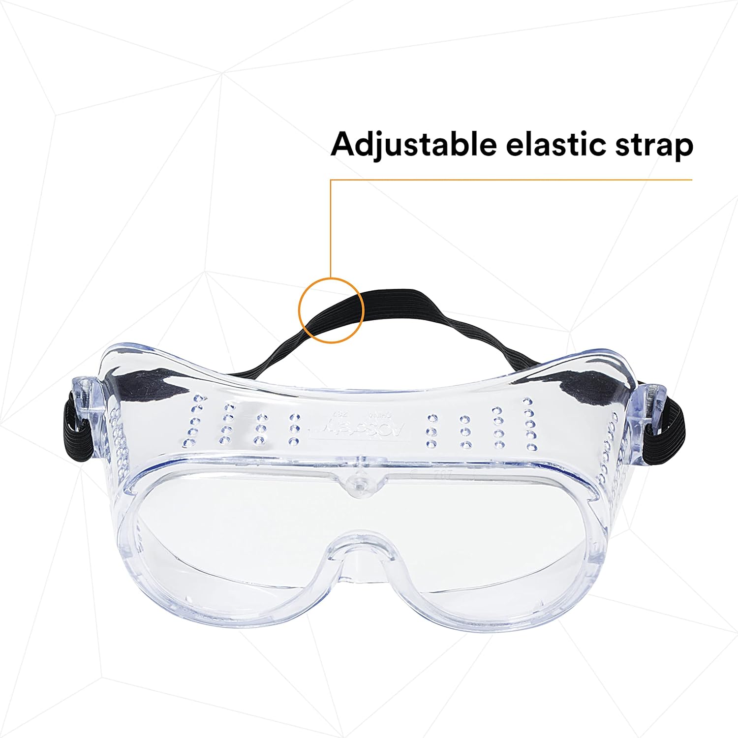 3M Impact Safety Goggles 40650-00000-10, Clear Lens