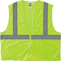Ergodyne GloWear Safety Vest, Super Econo, Type-R Class 2, XX-Large/3X, Lime, 8205Z