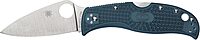 Spyderco Knives LeafJumper Lightweight C262BLK390 Blue FRN and K390 Pocket Knife