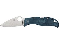 Spyderco Knives LeafJumper Lightweight C262BLK390 Blue FRN and K390 Pocket Knife
