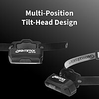 Nightstick USB-4510 Multi-Flood USB Headlamp w/ Brim Clip & Strap - LiPo Rechargeable