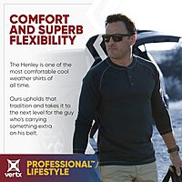 VERTX Men's Action Henley
