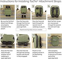 MAXPEDITION TacTie MOLLE Attachment Straps