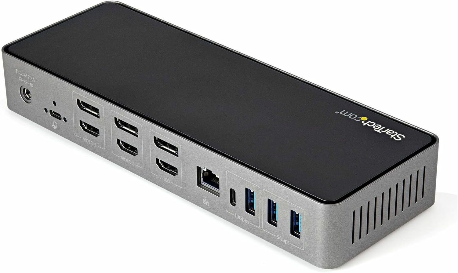 StarTech.com USB-C / USB-A Docking Station - Triple 4K 60Hz