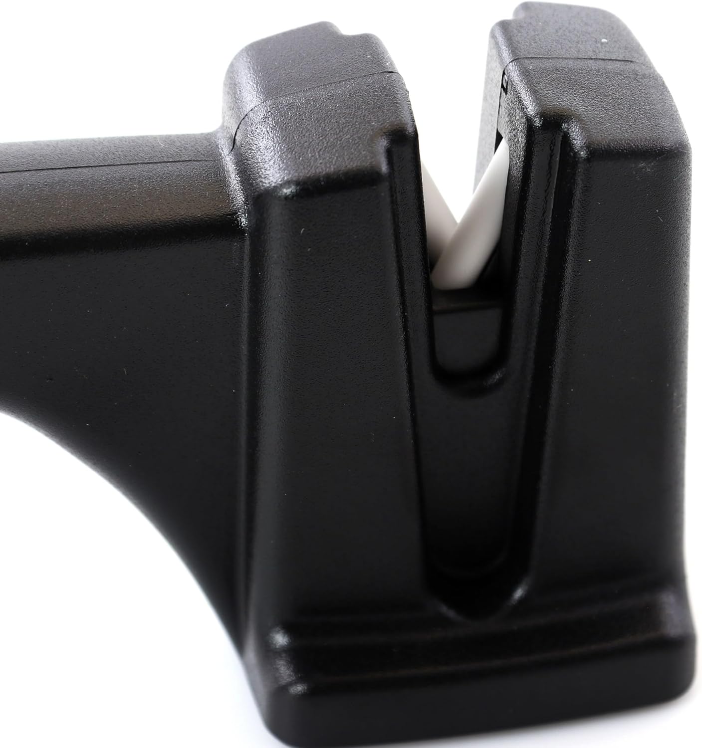 Oster Trussville Knife Sharpener w/Slip Resistant Handle – Black Black (Sharpener)