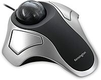Kensington Orbit Trackball Mouse (K64327F) — Silver/Black