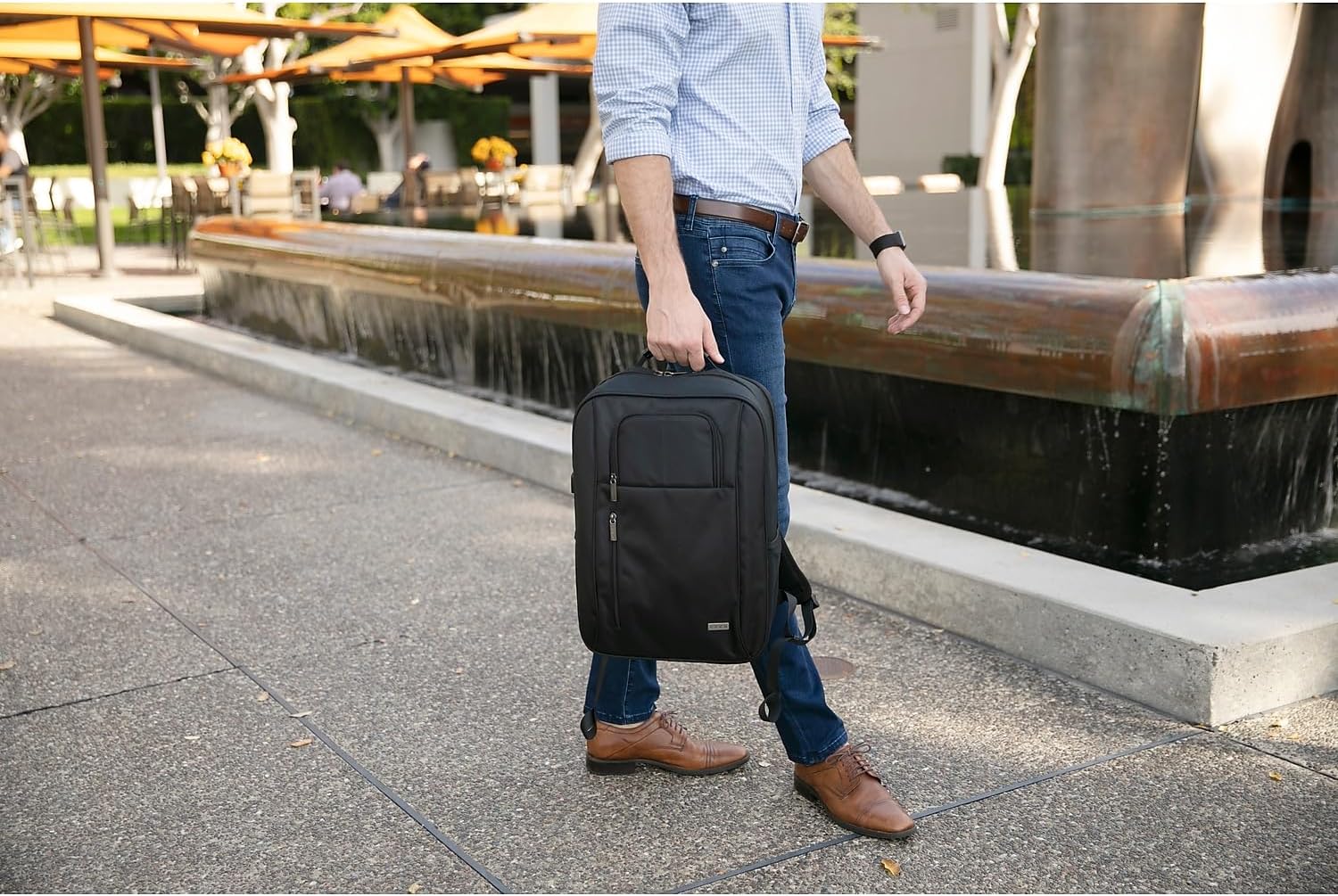 CODi Magna 17.3" Laptop Backpack – TSA-Friendly, Anti-Theft, USB Charging Port, Padded Laptop & Tablet Compartments