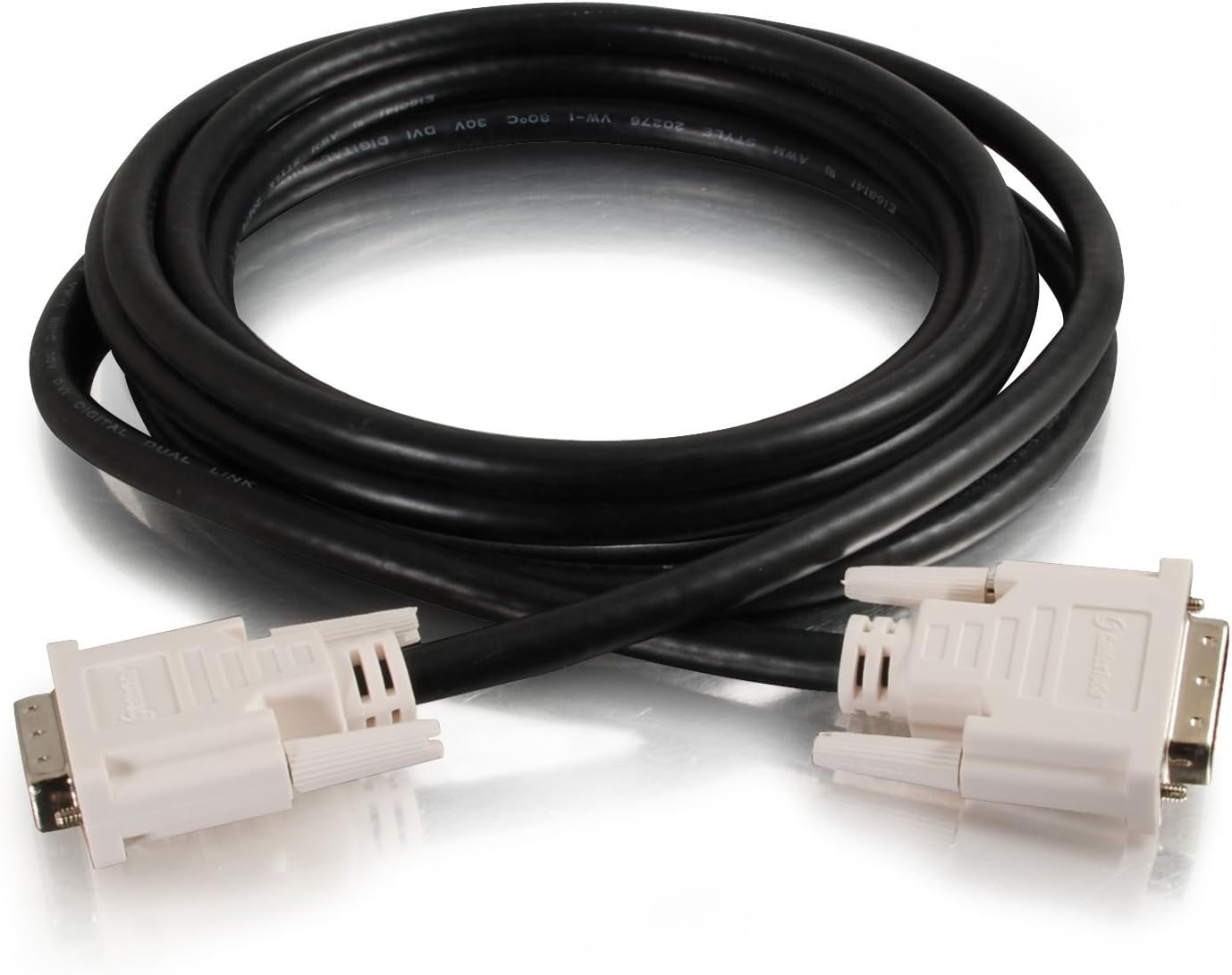C2G/Cables To Go Legrand - C2G DVI-D to DVI-D Video Cable, Male to Male Dual Link Digital Video Cable, Black Computer Cable