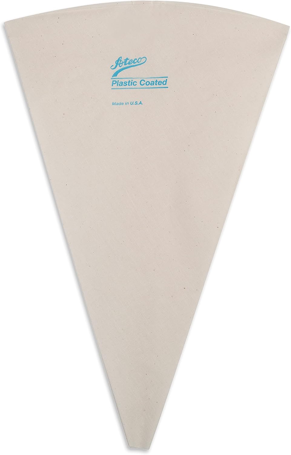 Ateco Plastic Coated Canvas Decorating Bag, 14-Inch, Reusable, Made in USA, White White 14" Decorating Bag