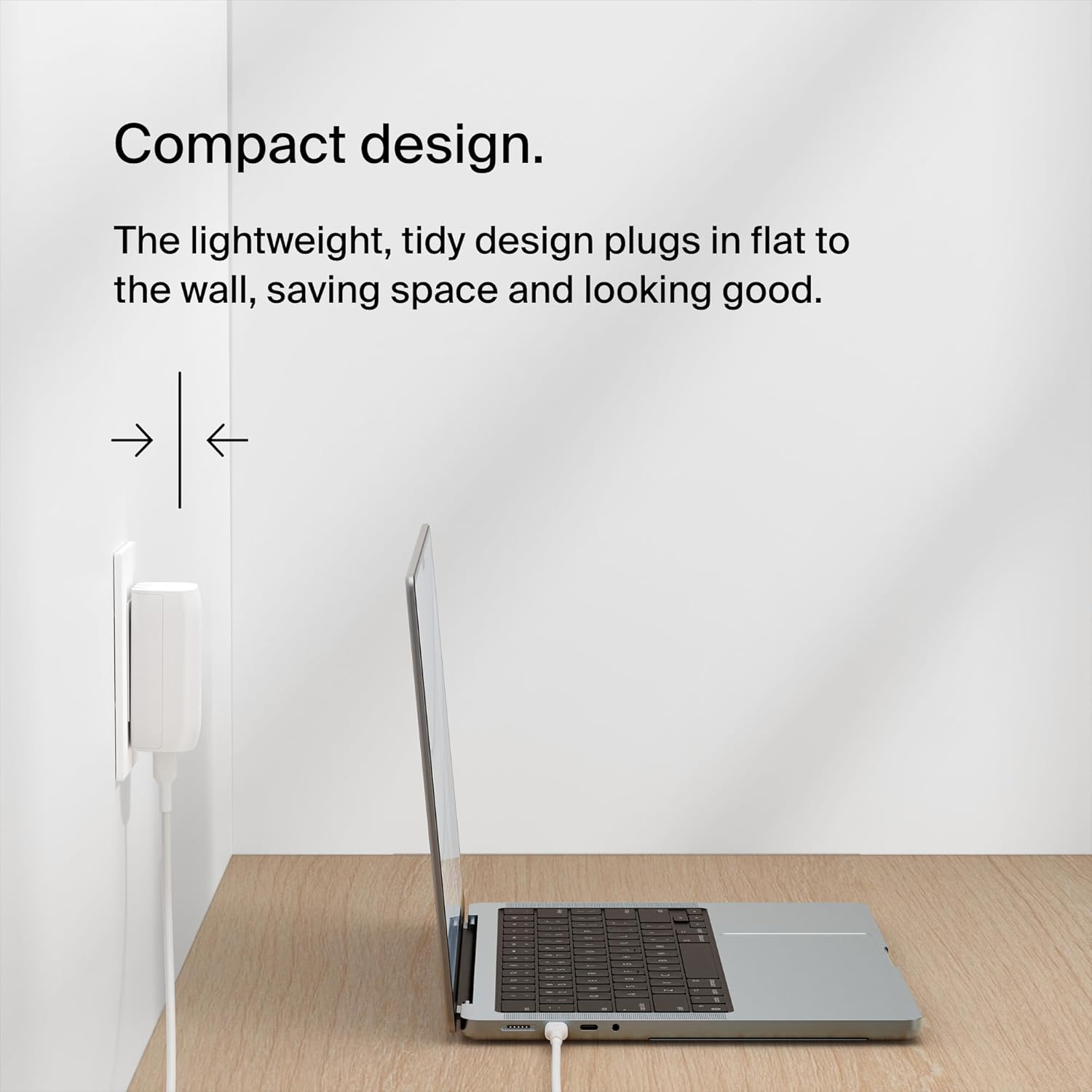 Belkin 3-Port USB C Charger Block 67W - PPS, USB-C PD 3.1 Enabled Fast Charging Charger for iPhone 16, MacBook Pro, AirPods