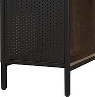 OSP Home Furnishings Ace Contemporary Modern Storage Bookcase
