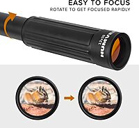 Humvee Monocular Telescope, for Men, Camping, for Hunting, Fishing, Cruises, Hiking, Military Gear, Great Tactical Gear