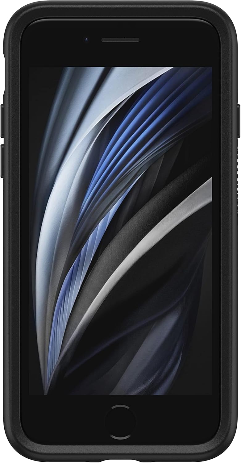 OtterBox iPhone SE 3rd/2nd Gen, iPhone 8/7 (Non-retail/Ships in Polybag) Symmetry Series Case - BLACK, ultra-sleek