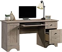 Sauder Select 60inW Double-Pedestal Computer Desk