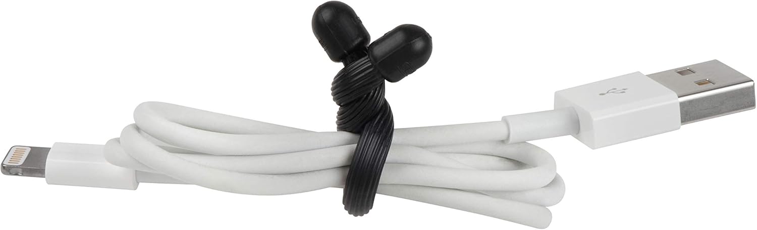 Nite Ize Original Gear Tie, Reusable Rubber Twist Tie