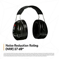 3M - CASH7A Peltor Optime 101 Over-the-Head Earmuff, Hearing Protection, NRR 27dB Green