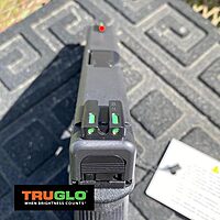 TRUGLO Fiber-Optic Handgun Night Sight Set