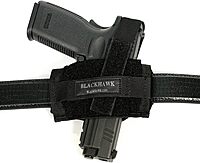 BLACKHAWK Ambidextrous Flat Belt Holster, Multi, One Size (40FB02BK)