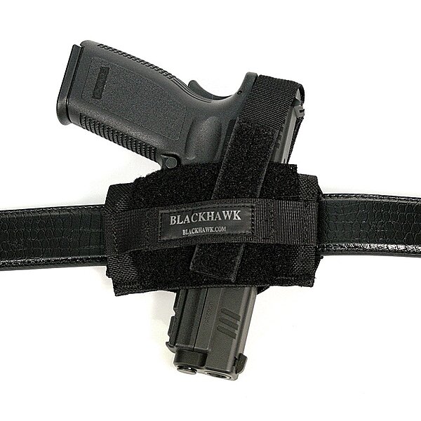 BLACKHAWK Ambidextrous Flat Belt Holster, Multi, One Size (40FB02BK)