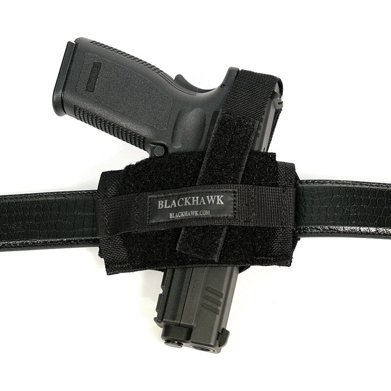 BLACKHAWK Ambidextrous Flat Belt Holster, Multi, One Size (40FB02BK)